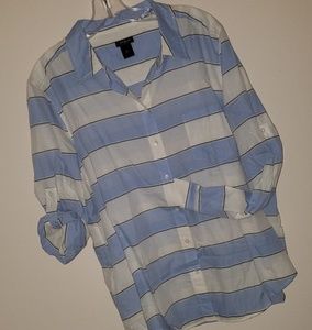 Ann Taylor LS Button Down (021)